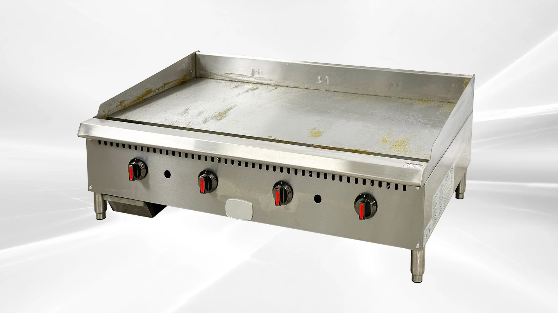 171-0440 48" 4-Burner Gas Thermostatic Griddle