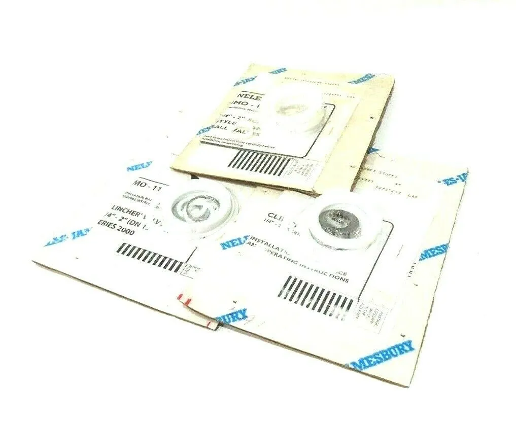 3 NEW NELES JAMESBURY IMO-11 & IMO-1 REPAIR KITS IMO11 IMO1