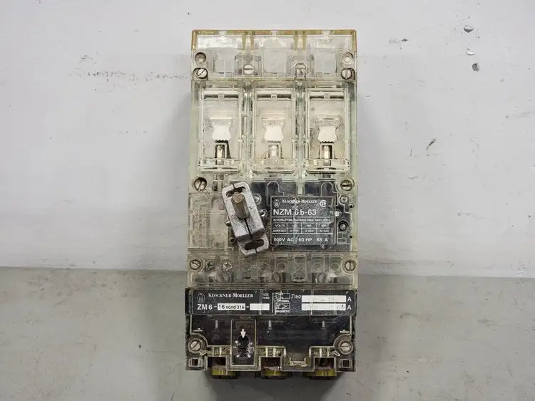 Used KLOCKNER-MOELLER NZM 6B-63 Switchgears British Columbia CA | Lenmark #241785