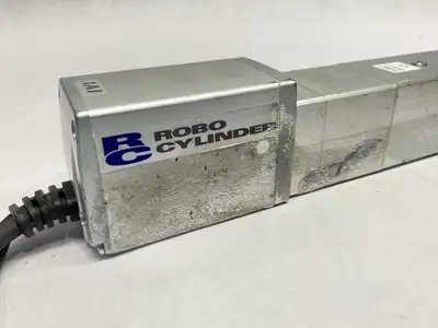 USED IAI ROBO ACTUATOR CYLINDER 200MM STROKE 24VDC