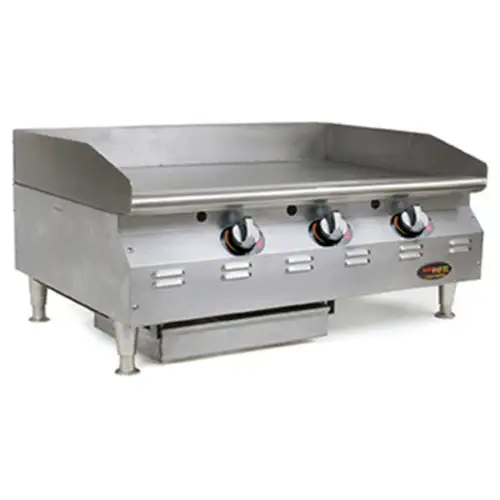 Eagle Group CLEGD-36-240 36" Electric Griddle w/ Thermostatic Controls - 3/4" Steel Plate, 240v/1ph