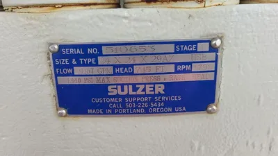 NEW SULZER 24X24X29AZ HSB