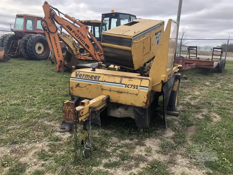 Used 2002 VERMEER SC752 Stump Grinders Michigan US | NAS Sales #1557802