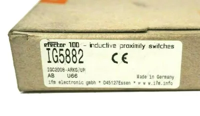 NEW EFECTOR IGC2008-ARKG/UP PROXIMITY SWITCH IG5882 IGC2008ARKGUP