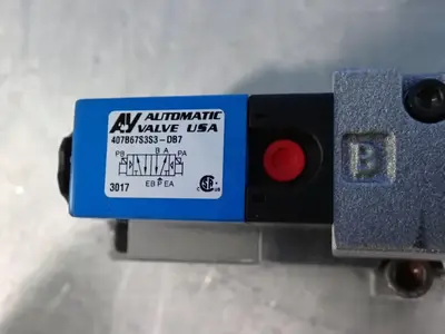 USED AUTOMATIC VALVE USA 407B67S3S3DB7