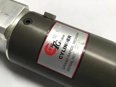 329363 | TG Systems  Spot Welding Robot Pneumatic Cylinder - Used