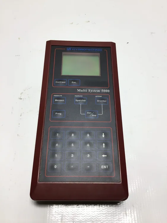Used HYDROTECHNIK MULTI SYSTEM 5000 Data Logger Pennsylvania US | Moses B Glick #1007992
