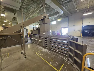 USED ALLEGHENY 3430-2572 CLOSED DOOR BALER
