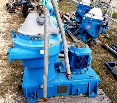 Alfa-Laval MFPX 307 TFD-21 oil purifier, 316SS.