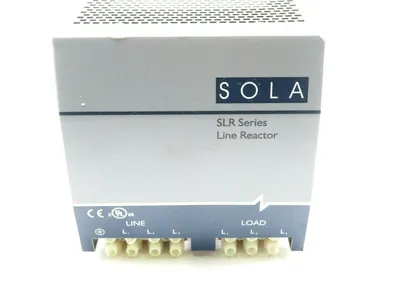 USED EMERSON SOLA SLR-5H-480-3 DRIVE REACTOR SLR5H4803