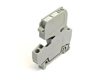 USED WAGO 2-CONDUCTOR FUSE TERMINAL BLOCK
