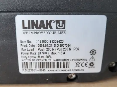 NEW 2008 LINAK 121000-31302420
