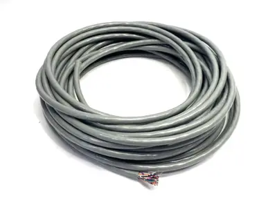 USED BELDEN COMPUTER CABLE RS232, #24-50C, SR-PVC, O/A FOIL, PVC JKT, CMG
