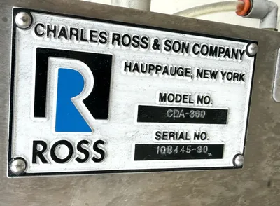 ROSS CDA-300 Dual Shaft Vacuum Mixer BLENDERS / MIXERS | EcReCon Inc (8)