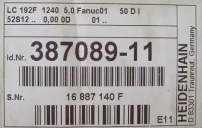 NEW HEIDENHAIN 387089-11 LINEAR ENCODER LC192F 1240MM 38708911