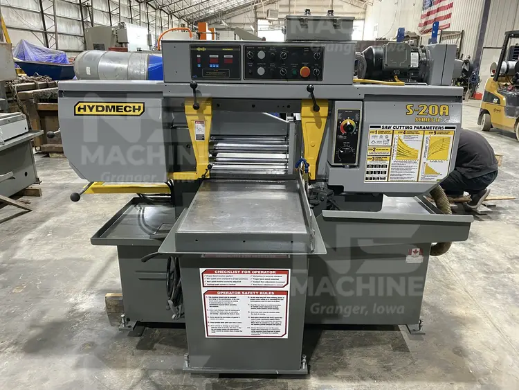 Used 2003 HYD-MECH S-20A Horizontal Band Saws Iowa US | NS Machine #469669