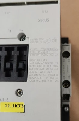 USED Siemens 3RT1054-1AP36