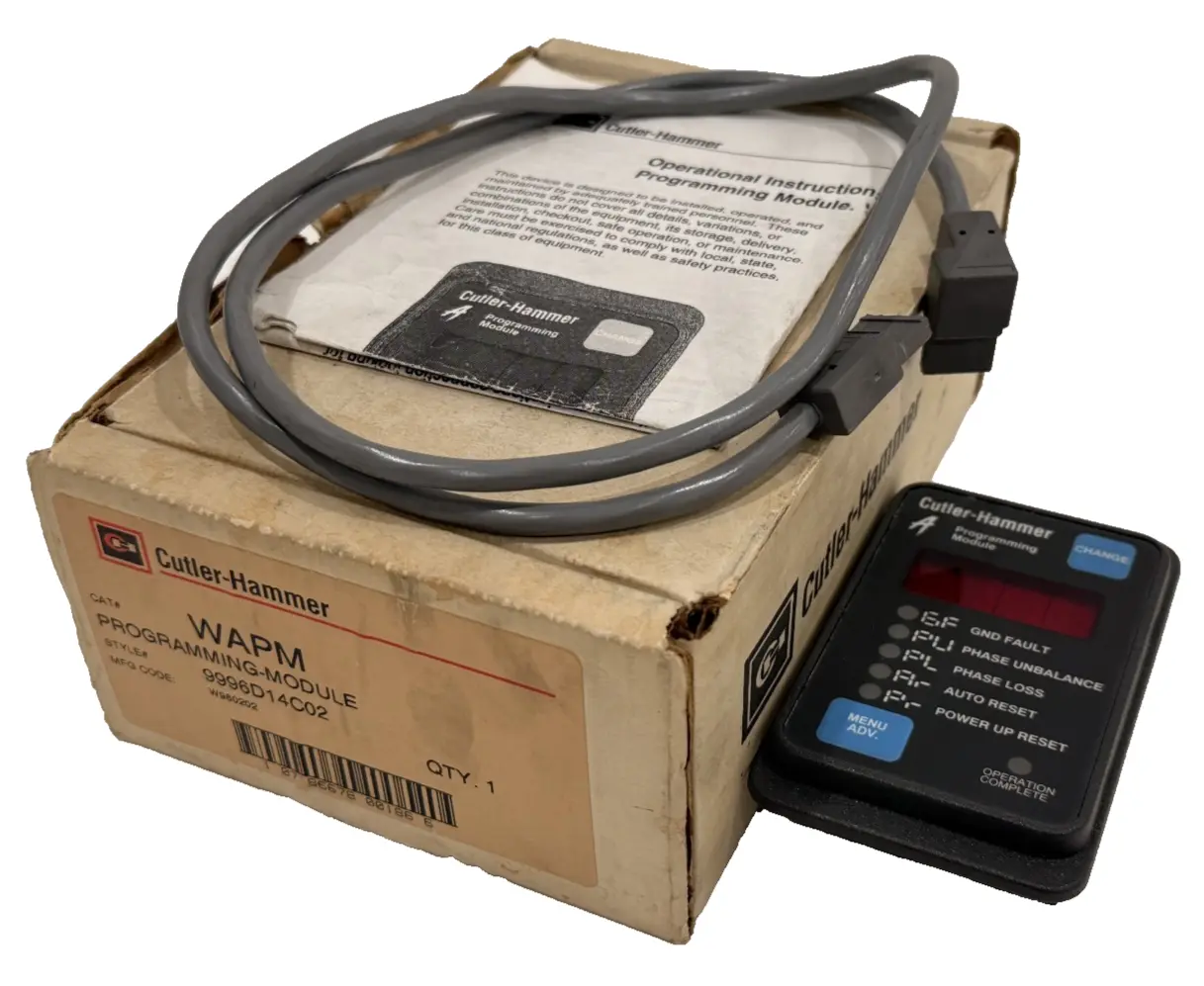 NEW CUTLER HAMMER 9996D14C02 PROGRAMMING MODULE