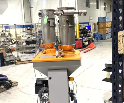 Used Motan GC100-4-PSG Hopper Blending Feeding Equipment Michigan US | Maverick Industrial Sales #1454251