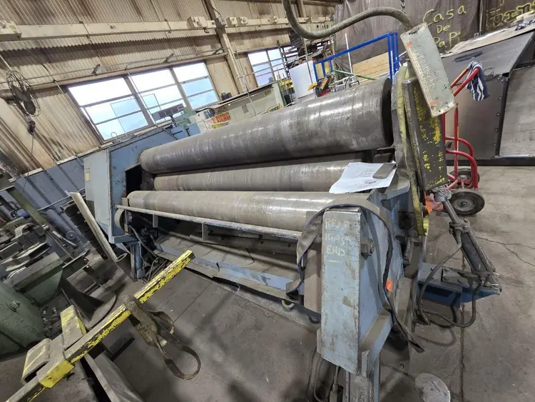 Used BERTSCH 50-08NEW 1994CAPACITY 96" X 1/2"TOP ROLL DIAMETER 12"SIDE ROLLS DIAMETER 10" Plate Bending Rolls including Pinch Ohio US | Yoder Brothers machinery #493420