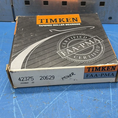 Timken 42375 20629 Tapered Roller Bearing Cone Fast 🇺🇸 Shipping + Warranty