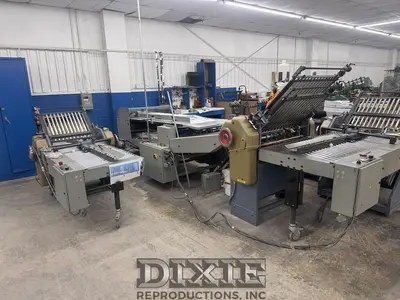 USED 1998 HEIDELBERG STAHLFOLDER W/ GATEFOLD