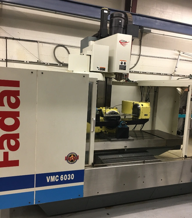 Used 2003 FADAL VMC6030 Vertical Machining Centers Vermont US | Two Spade Machinery LLC #506795