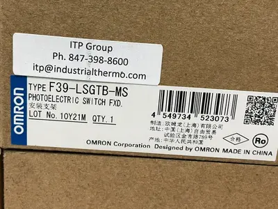 Used OMRON CORPORATION F39LSGTBMS Photoelectric Sensors Ohio US | HGR 24 #1545386
