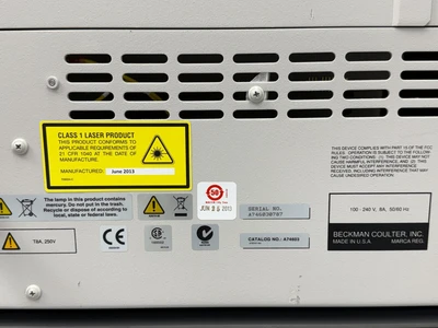 Used Beckman Coulter A74603 Electrophoresis Missouri US | BioLabTek #1319970
