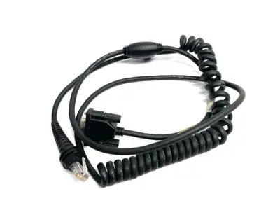 USED KEYENCE COMMUNICATION CABLE FOR HANDHELD CODE READER