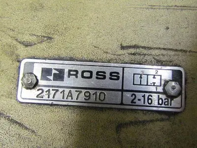 Ross Contols 2171A7910 24VDC NC Dump Valve A