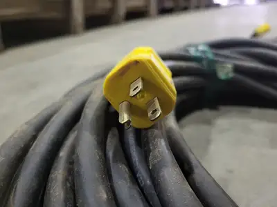 120 ft SOOW Power Extension Cord 14/3 AWG 15A 125V