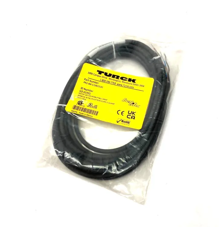 New | in-Stock Turck Flexlife Single Ended Cordset Bus Bars & Plugs Michigan US | Maverick Industrial Sales #1487524