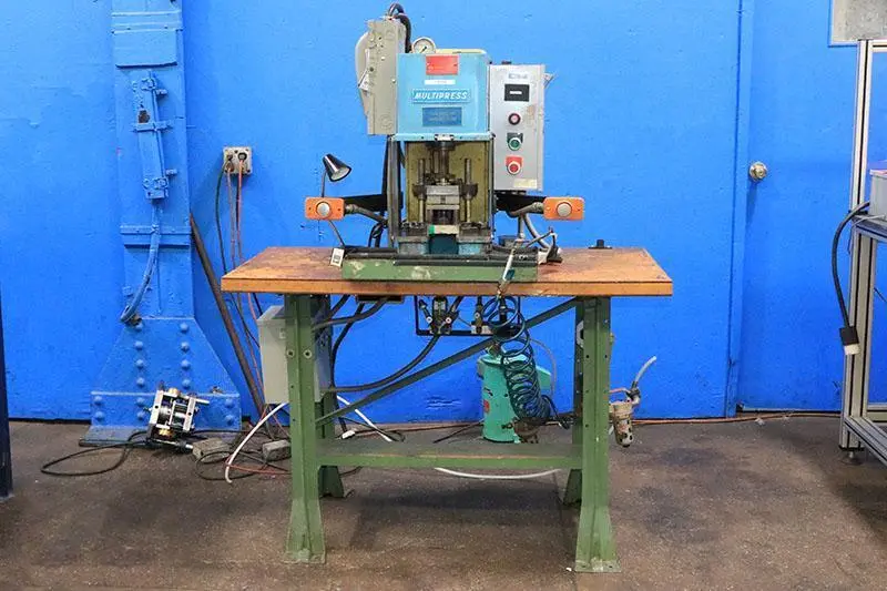1 TON ABEX DENISON BENCHTOP HYDRAULIC MULTI-PRESS MODEL WUA-1TR