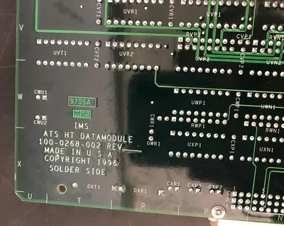ATS HT DATAMODULE 100-0268-002 REV