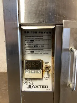 152-0446 Baxter SP155G-M1825 Natural Gas Donut Fryer