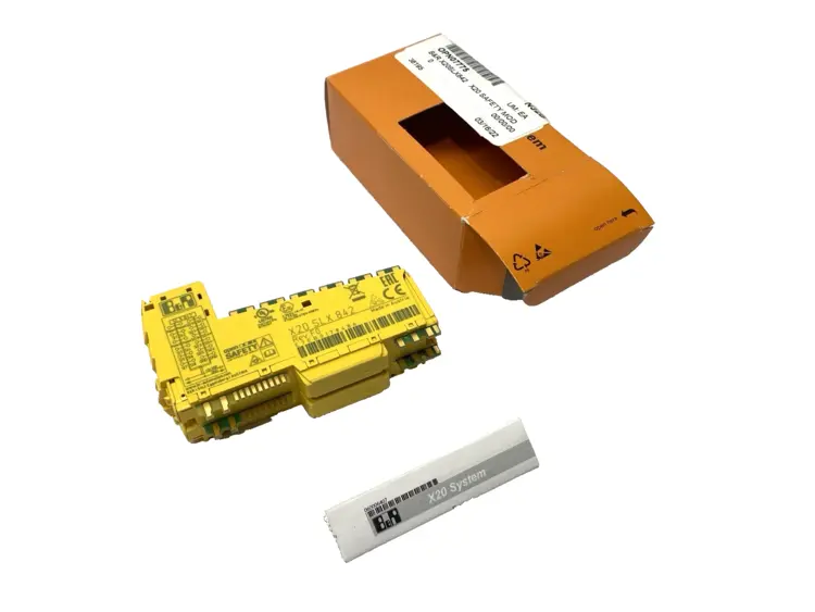 Used B&R REV. F0 SAFETY I/O MODULE 8 SAFE DIGITAL INPUTS 4 PULSE OUTPUTS PLC Input & Output | Maverick Industrial Sales #1098949