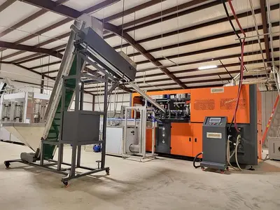 Blow Molder, 4-Cavity, 5,550 BPH, High Pressure Compressors, System - #4650904