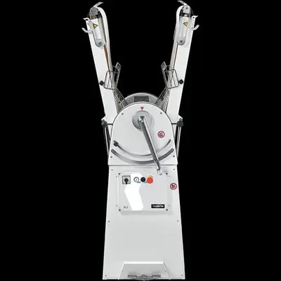 11 lb (5 kg) Dough Sheeter Floor Model with 28″ Table – 750 W, 220 V, 1 Phase