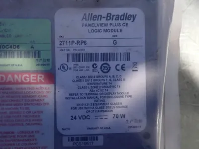 Used ALLENBRADLEY 2711 PRDT10C Automation Control (HMI) Ohio US | HGR 24 #797185