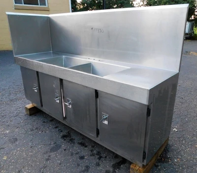 Item #17330 (Custom 2 Bay Sink)