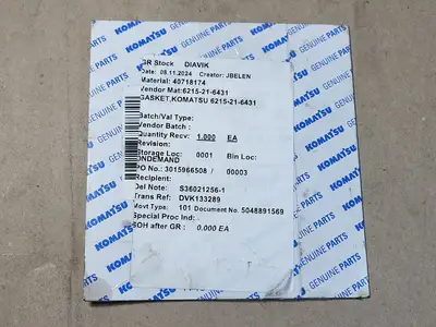 NEW KOMATSU 6215-21-6431