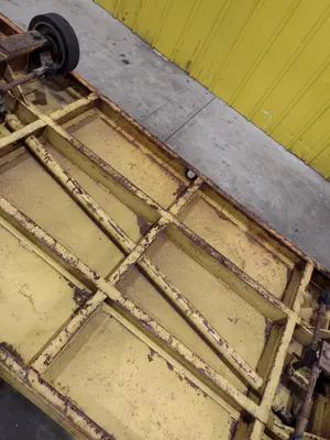 10,000 LBS X 4' X 9' HEAVY DUTY MOBILE TRANSFER / MOVING CART: STOCK #23516