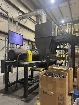 Used 1998 SSI SHREDDING SYSTEMS 2400E DOUBLE SHAFT 200 HP Shredders Ohio US | Aucto #1307339