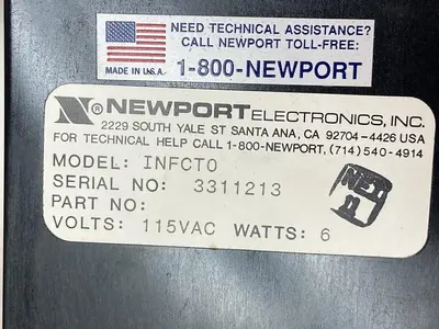 New | in-Stock NEWPORT ELECTRONICS INFCT0 Temperature Monitoring Ohio US | Surplus Asset Holdings #1227919