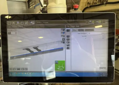 USED 2016 BYSTRONIC XACT SMART 160/3100 PRESS BRAKE, 10' X 160 TON CAPACITY