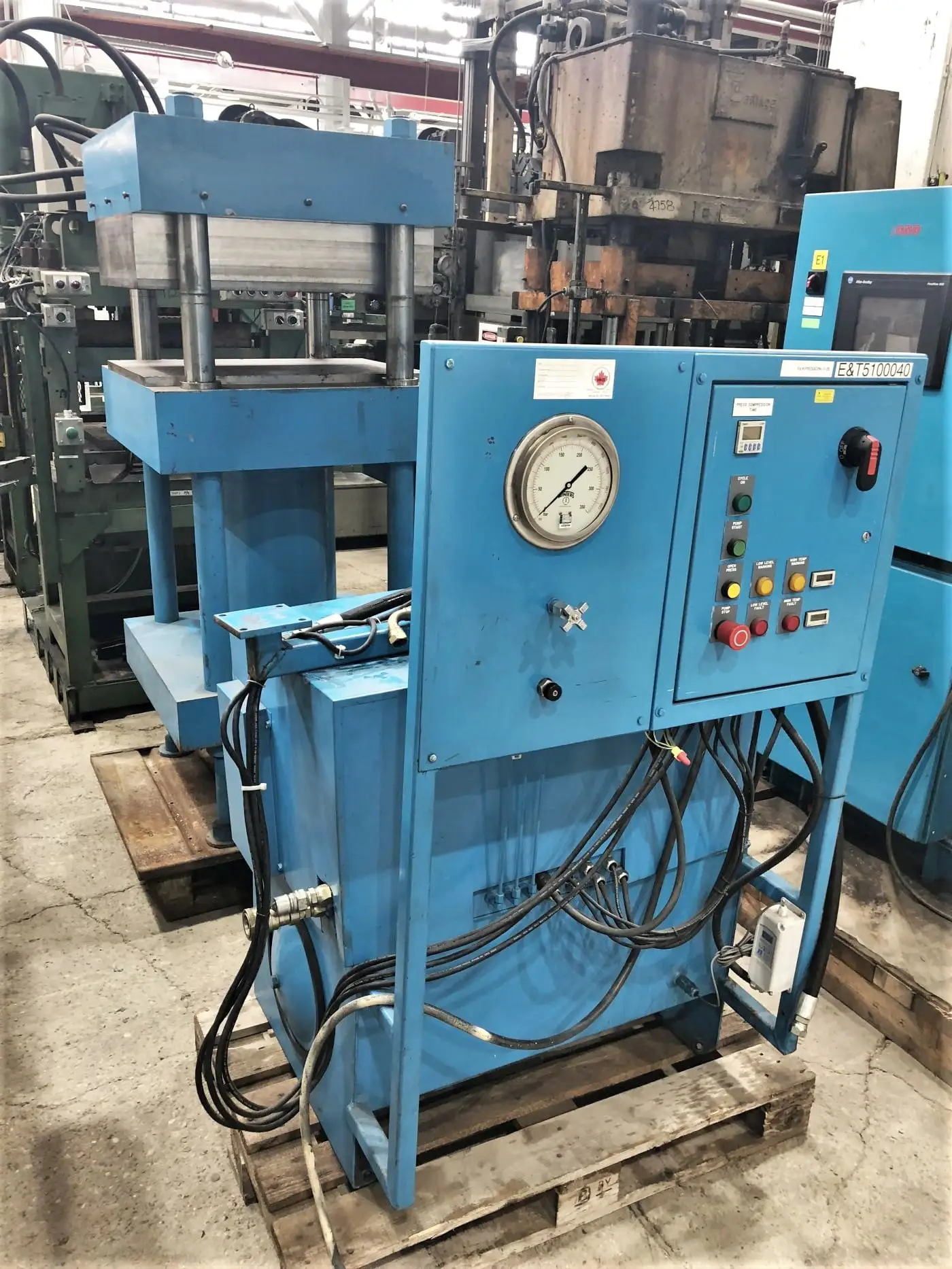 USED 2007 HYSECO HYSECO DWG 2283 PRESS