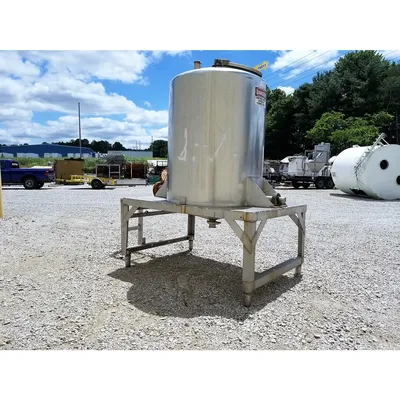 Used Cherry-Burrell Stainless Steel Sanitary Mix Tank - 280 Gallon