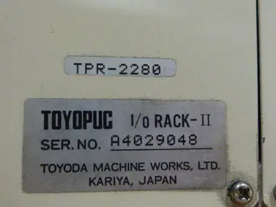 Used TOYODA TPR-2280 Panel Mounts Michigan US | Ideal Machinery #1288784