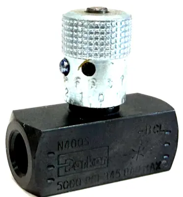 NEW PARKER N400S 11CL NEEDLE VALVE 5000PSI